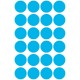 Kolorowe kółka do zaznaczania Avery Zweckform 96 etyk./op., Ø18 mm, niebieskie