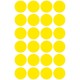 Kolorowe kółka do zaznaczania Avery Zweckform 96 etyk./op., Ø18 mm, żółte