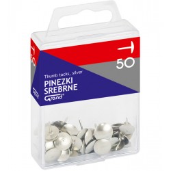 Pinezki GRAND 50 srebrne T4