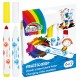 Pisaki MULTICOLOR zmieniające kolor Fiorello GR-F166 8211 6 kol. +2