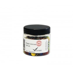 Pinezki Victory Office mix kolorów 300 szt. słoik mały