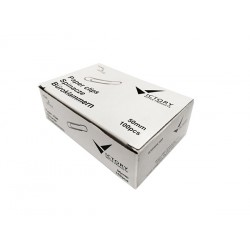 Spinacze biurowe okrągłe metalowe 50mm 100 szt.