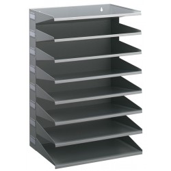 Sorter do dokumentów, 8 półek