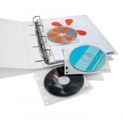CD/DVD COVER FILE kieszonki z PP z wyﾅ嫩iﾃｳﾅＬﾄ� ochronnﾄ� na 1 CD/DVD i opis