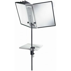 SHERPA® DESK CLAMP 10 statyw stołowy z 10 panelami A4