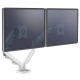 Ramię na 2 monitory Eppa™ - białe