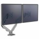 Ramię na 2 monitory Eppa™ - srebrne