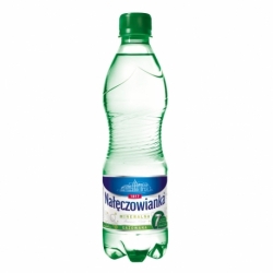 Woda mineralna Nałęczowianka gazowana 0,5 L, zgrzewka 12 szt.