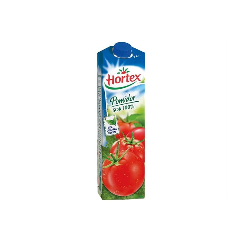 Sok 100% Hortex 1 litr pomidorowy