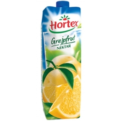 Sok 100% Hortex 1 litr grapefruit rubinowy