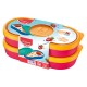 Pudełko lunchowe snack kids concept różowe 2 szt