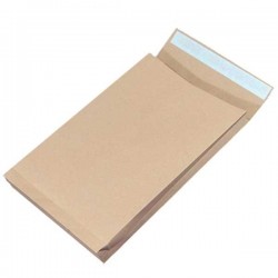 Koperta biurowa E4 RBD brązowa pasek HK 250szt.