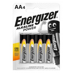 Bateria ENERGIZER Alkaline Power, AA, LR6, 1,5V, 4 szt.