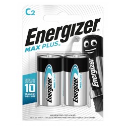 Bateria ENERGIZER Max Plus, C, LR14, 1,5V, 2 szt.