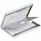 Etui na wizytówki z separatorem DURABLE aluminiowe
