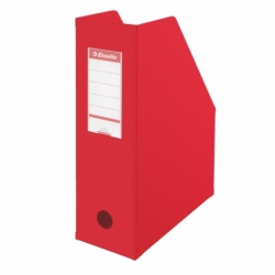 Pojemnik skﾅＢdany A4 Esselte, grzbiet 100 mm czerwony