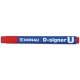 Marker permanentny DONAU D-Signer U, okrągły, 2-4mm (linia), czerwony