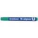 Marker permanentny DONAU D-Signer U, okrągły, 2-4mm (linia), zielony