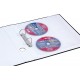 Koszulki na płyty CD/DVD DONAU, PP, A4, groszkowe, 160mikr.