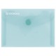 Teczka kopertowa DONAU zatrzask, PP, A7, 180mikr., zielona