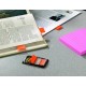 Zakładki indeksujące POST-IT® (680-4), PP, 25,4x43,2mm, 50 kart., pomarańczowe