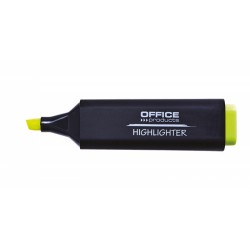Zakreślacz fluorescencyjny OFFICE PRODUCTS, 1-5mm (linia), żółty