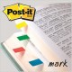 Zestaw promocyjny zakładek POST-IT® (683-4), PP, 11,9x43,2mm, 4+2x35 kart., mix kolorów, 2 GRATIS