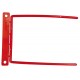 Klipsy archiwizacyjne Q-CONNECT D-Clip, grubość pliku max. 8cm, czerwony