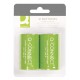 Baterie super-alkaliczne Q-CONNECT D, LR20, 1,5V, 2szt.