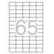 Etykiety uniwersalne APLI, 38x21,2mm, prostokątne, białe 10 ark.