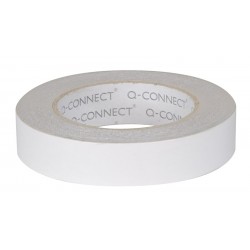 Taﾅ嬶a dwustronna montaﾅｼowa Q-CONNECT, 12mm, 5m, biaﾅＢ