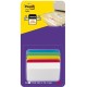 Zakładki indeksujące POST-IT® do archiwizacji (686-A1), PP, wygięte, 50,8x38,1mm, 4x6 kart., mix kolorów