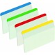 Zakładki indeksujące POST-IT® do archiwizacji (686-A1), PP, wygięte, 50,8x38,1mm, 4x6 kart., mix kolorów