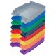 Szufladka na biurko OFFICE PRODUCTS, polistyren/PP, A4, szara