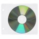 Koperty na płyty CD/DVD OFFICE PRODUCTS, do wpinania, PP, 10szt., transparentny