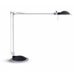 Lampka LED na biurko MAULbusiness, 11W, srebrno-czarna