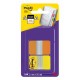 Zakładki indeksujące POST-IT® do archiwizacji (686-OY), PP, silne, 38x25,4mm, 2x8 kart., mix kolorów