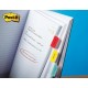 Zakładki indeksujące POST-IT® do archiwizacji (686-OY), PP, silne, 38x25,4mm, 2x8 kart., mix kolorów