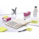 Podajnik do karteczek samoprzylepnych POST-IT® Pro (PRO-C-1SSC), fioletowy, w zestawie 1 bloczek Super Sticky Z-Notes