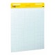 Samoprzylepne arkusze konferencyjne Post-it® Super Sticky, na flipchart, 63,5x76,2cm, w kratkę do wykresów, 30 kart., białe