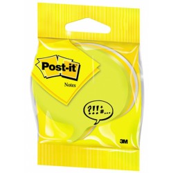 Kostka samoprzylepna POST-IT® (2007SP), 1x225 kart., w kształcie chmurki komiksowej