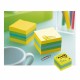 Mini Kostka samoprzylepna POST-IT® (2051L), 51x51mm, 1x400 kart., cytrynowa