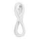 Kabel kompatybilny z lightning EXC Whippy, 2m, biały