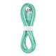 Kabel kompatybilny z lightning EXC Whippy, 2m, miętowy