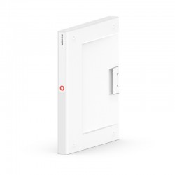 Folder NEW BINDER MOXOM, plastikowy, A4/25mm, biały