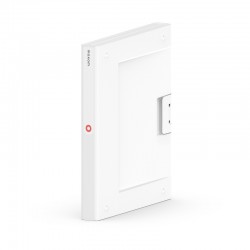 Folder NEW BINDER MOXOM, plastikowy, A4/35 mm, biały