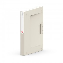 Folder NEW BINDER MOXOM, plastikowy, A4/35mm, szary