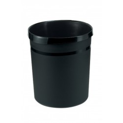 Kosz na śmieci HAN Grip, PP, 18l, czarny