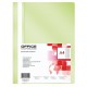 Skoroszyt OFFICE PRODUCTS, PP, A4, miękki, 100/170mikr., jasnozielony