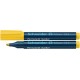 Marker permanentny SCHNEIDER Maxx 133, ścięty, 1-4mm, żółty